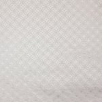 Ivoorkleurige jacquard met zilveren glitter