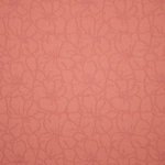 Oud roze jacquard tricot met bloemen motief