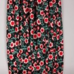 Zwarte scuba met bloemen van Penelope