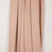 Nude polyester crêpe van "La Maison Victor"