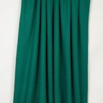 Groene viscose jacquard tricot met ruitjes van "Mind The Maker"