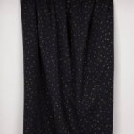 Donkerblauwe sweater met gouden glitterstreepjes van Attelier Brunette