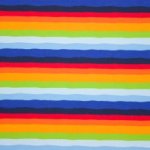 Regenboog french terry