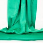 Groene viscose satijn