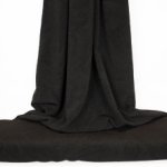 Zwarte stretch jacquard