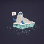French terry paneel zeedieren van Little Darling