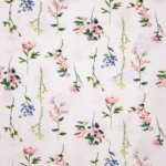 Witte Viscose met Bloemen van B*Trendy