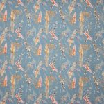 Blauwe Tricot met Oeverplanten