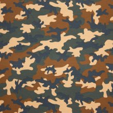 Tricot met Camouflageprint van Miss Doodle