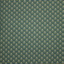 Groene Katoen met Patroon van Miss Doodle