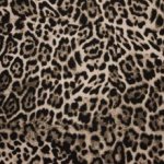Polyester Crêpe met Panterprint van My Image