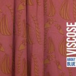 Terracotta viscose met papegaaien van About Blue
