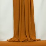 Roestbruin breitje in viscose/polyester mengeling