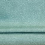 Turquoise boordstof met glitters