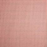 Roze katoentricot met driekhoekjes motief
