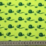 katoen tricot met octopus en walvisje