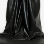 Rekbare professionele glanslycra - Zwart