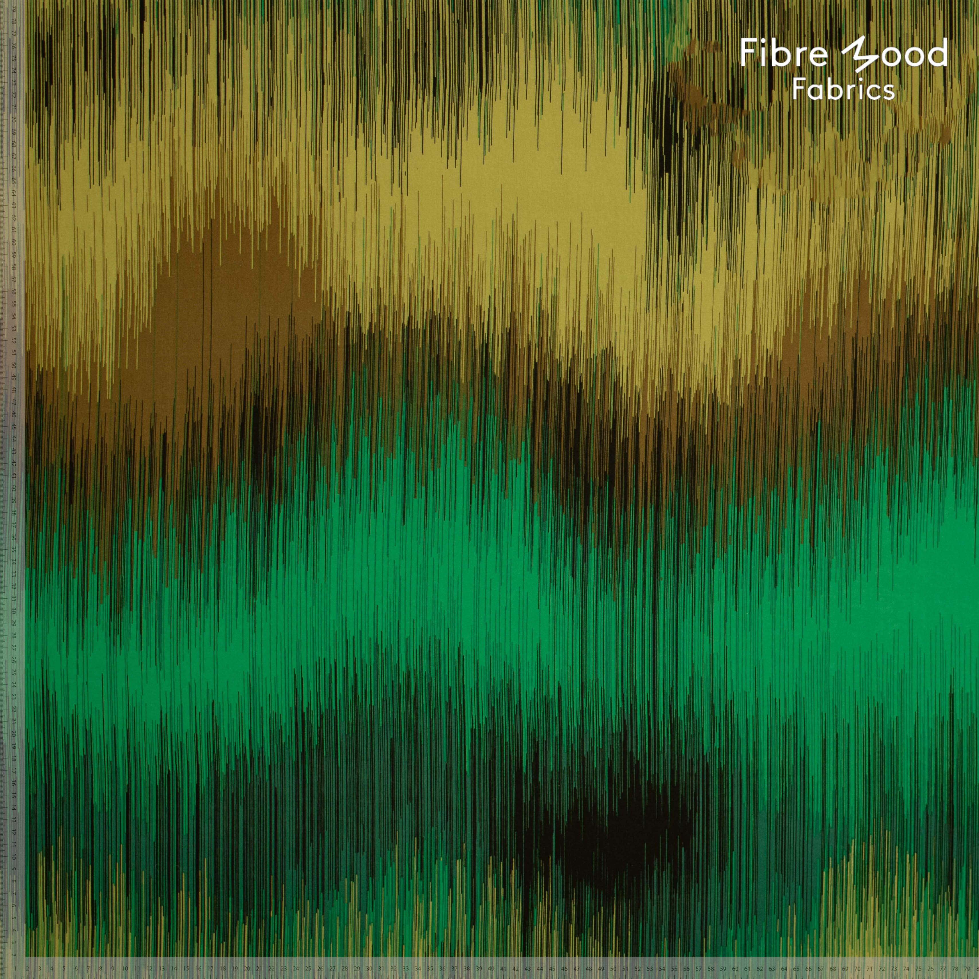 Viscose tencel zigzag patroon  - Fibre Mood -