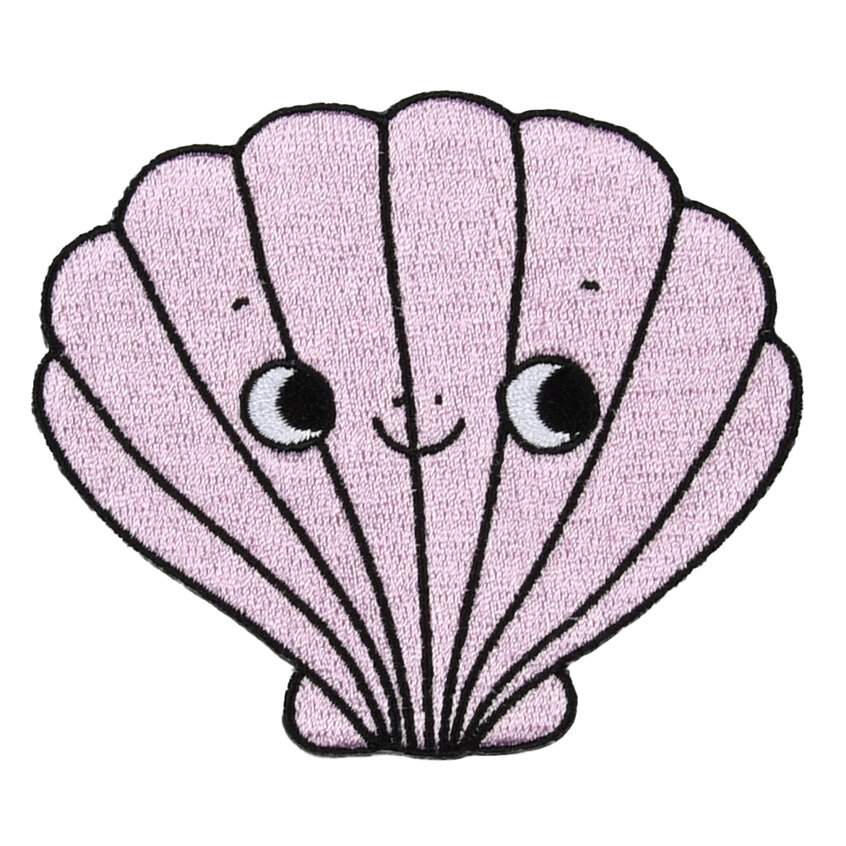 Eva's schelp patch - strijkapplicatie van Eva Mouton