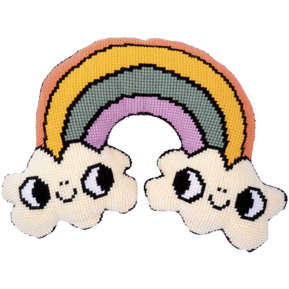 DIY vormkussen regenboog - Eva Mouton