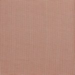 Katoen polyester pied-de-poule oud rood/wit   - La Maison Victor