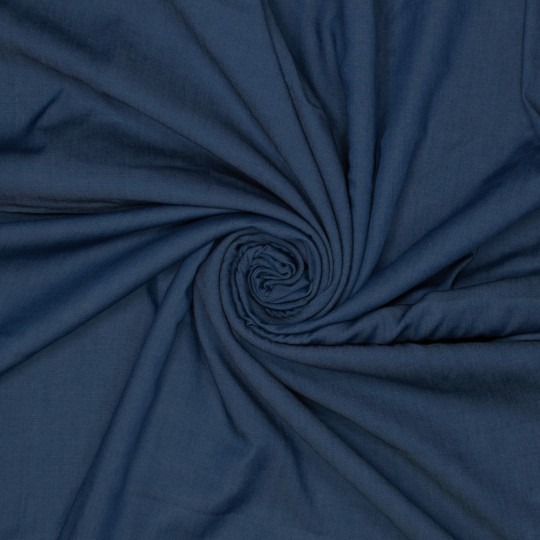 Tencel jeanslook indigo gebleekt midden blauw (803)