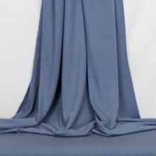 Viscose tricot blauw - La Maison Victor