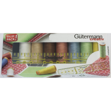 Güttermann Creativ value pack 8 spoelen+Omnigrid
