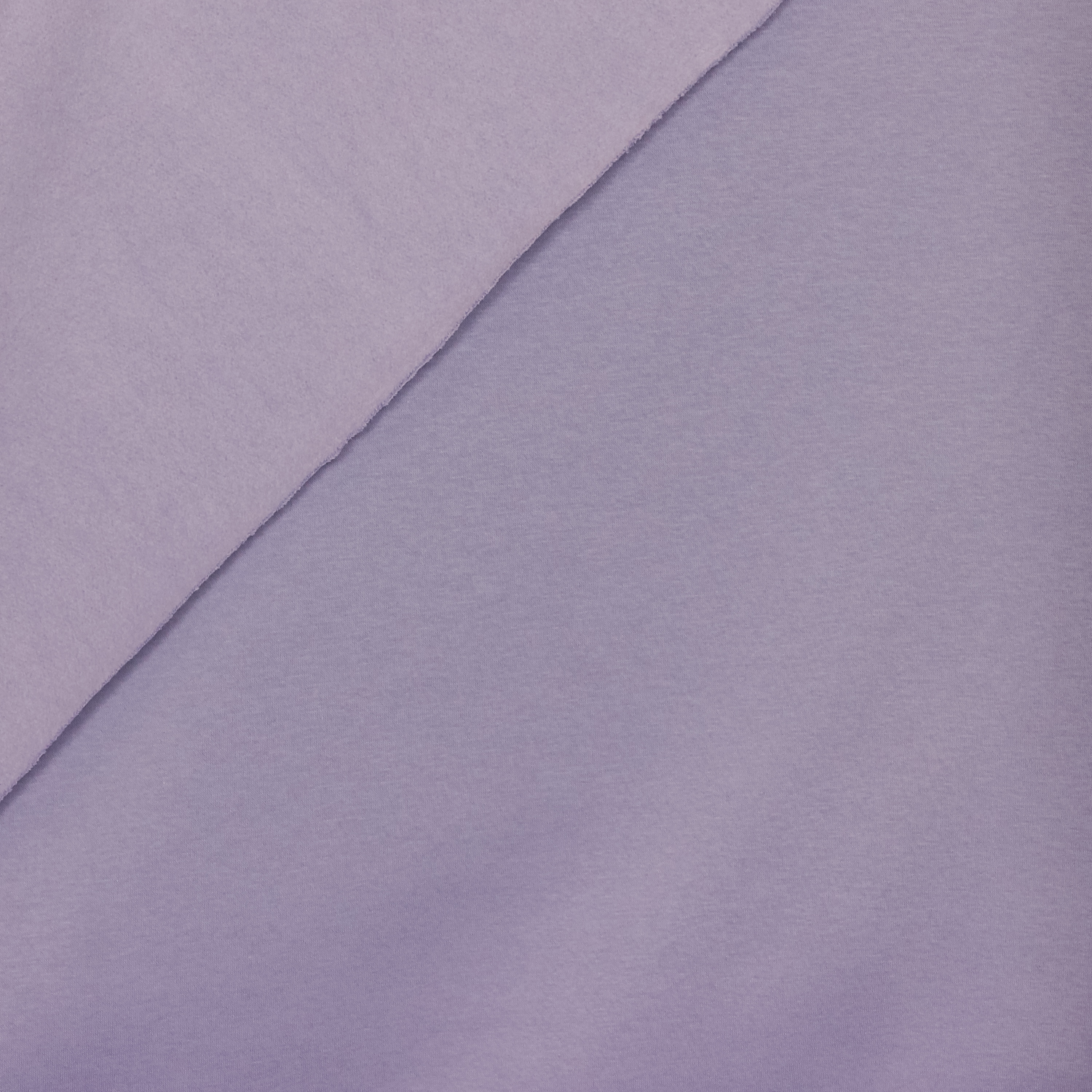 Gebrushte sweaterstof lila
