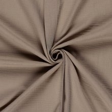 Mousseline effen beige