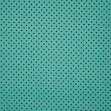 Fijne ribfluweel met bruine bolletjes