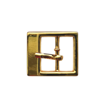 Riemgesp metaal - goud - 18 mm x 14 mm