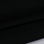Lakenstof katoen zwart