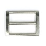 Schuifgesp - zilver - 40 x 10 mm