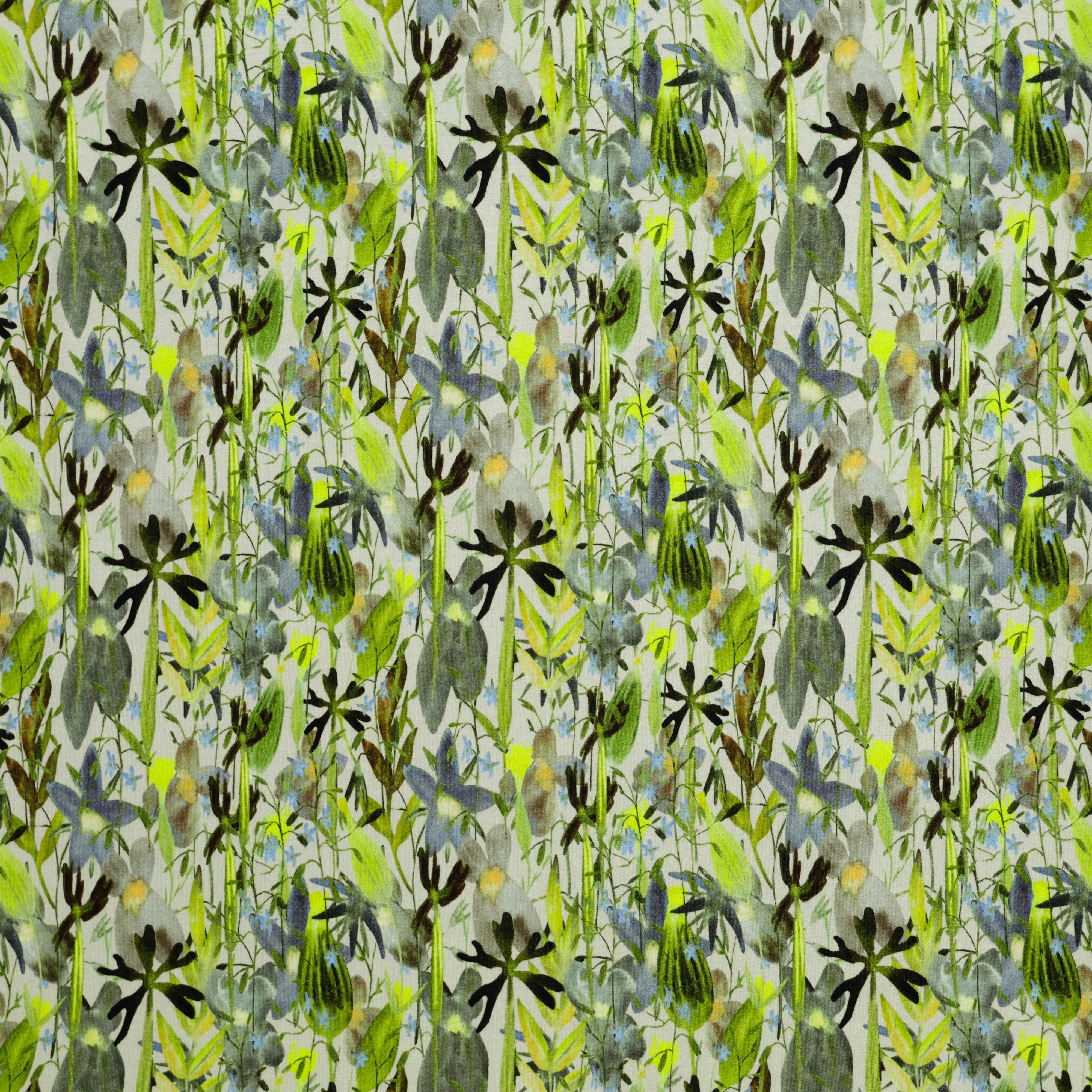 Viscose jersey 'Vibrant Forest'