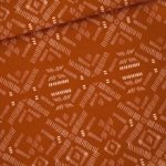 Canvas roest 'Pattern Stripes' - See You at Six