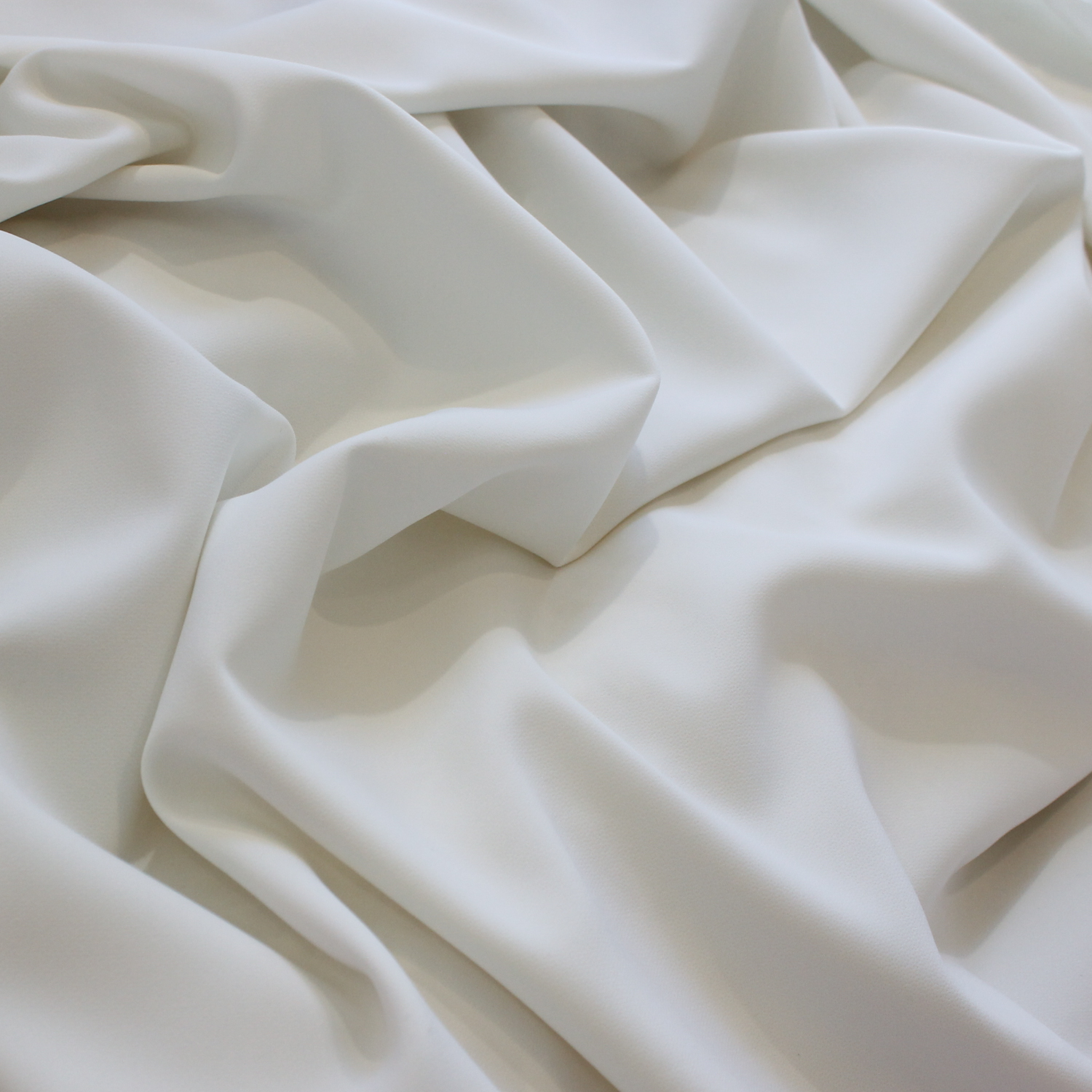 Stretch crêpe wit- Lorré