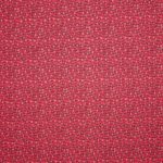 Jacquard met bolletjes in glitterdraad  zwart/rood