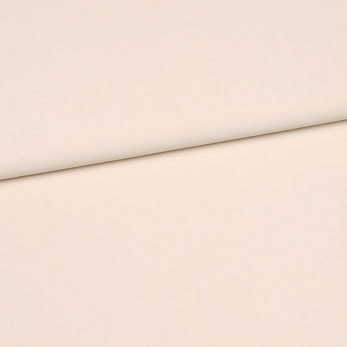 Polyester stretch effen ecru