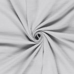 Mousseline effen licht grijs