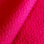 Stretch jacquard fushia