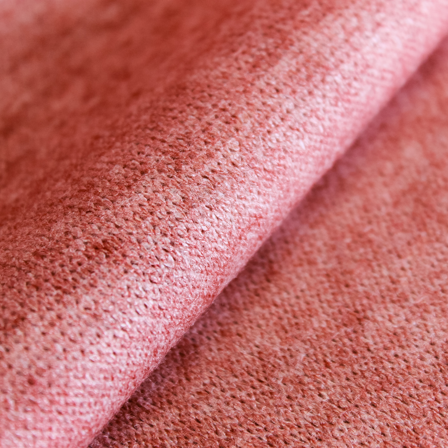 Zachte rayon brei rood gemêleerd