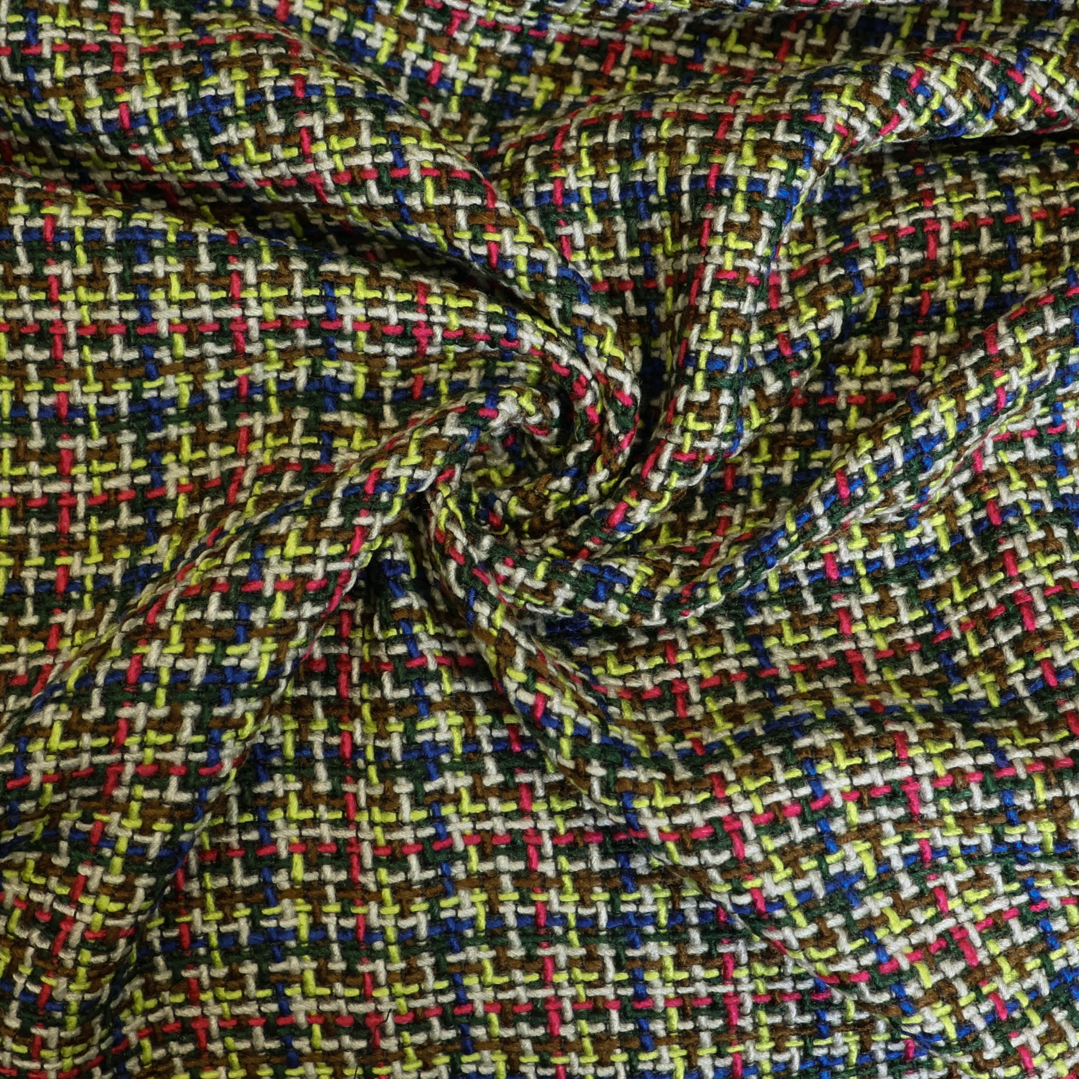 Chanelstof multicolor