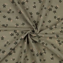 Tetra groen met bloemen - Poppy