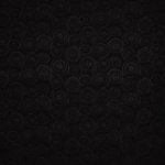 Jacquard zwart met cirkelpatroon