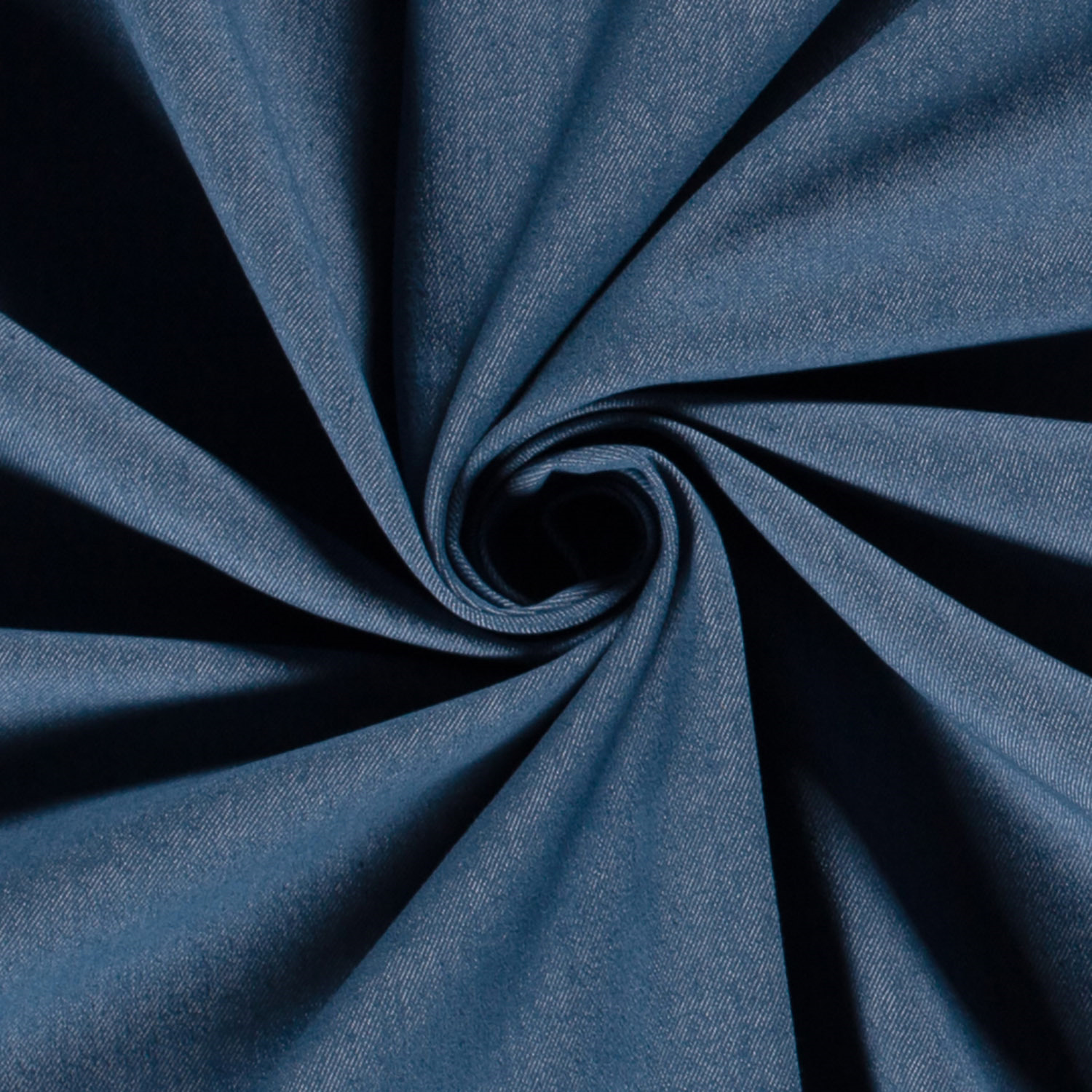 Denim stretch voorgewassen indigo
