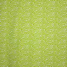 Flanel groen met witte stippen