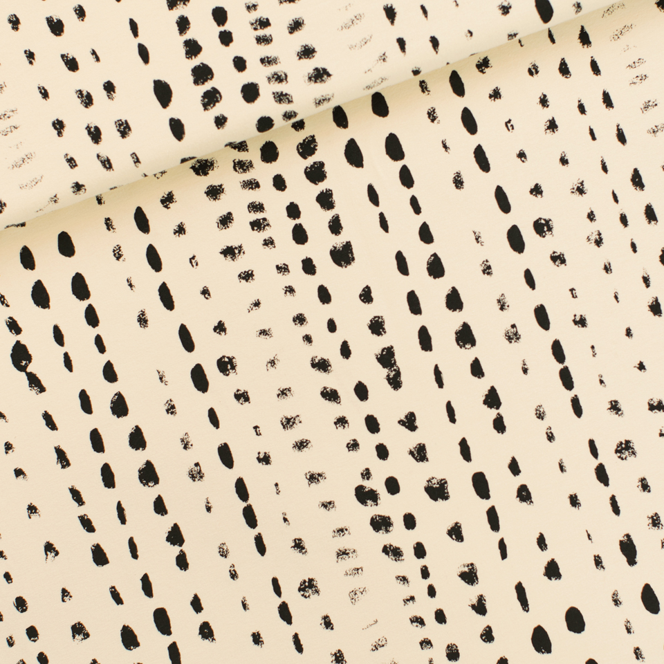 French terry beige 'Fingerprints' van See You At Six