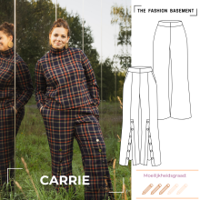 Modelpatroon broek Carrie van "The Fashion Basement"