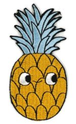 Ananas patch - strijkapplicatie van Eva Mouton